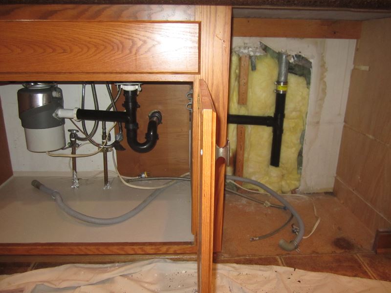 Kitchen Drain Replacement in Highland Park in St. Paul, MN